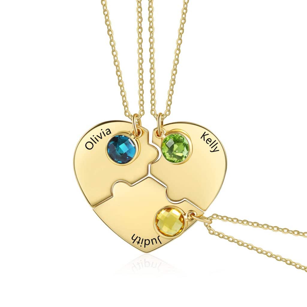 3 Way Best Friend Necklace - FARUZO